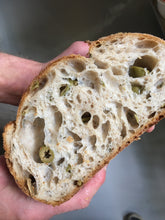 Load image into Gallery viewer, Olive &amp; Rosemary sourdough
