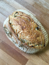 Load image into Gallery viewer, Olive &amp; Rosemary sourdough
